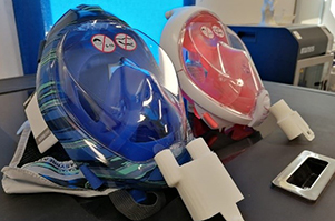 Adaptateurs pour les masques Decathlon 