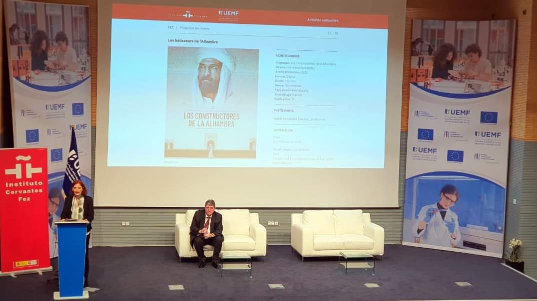 Retour en images sur l'événement de Projection du Film "les constructeurs de Alhambra" organisé hier, le 17 mai 2023, à l'UEMF